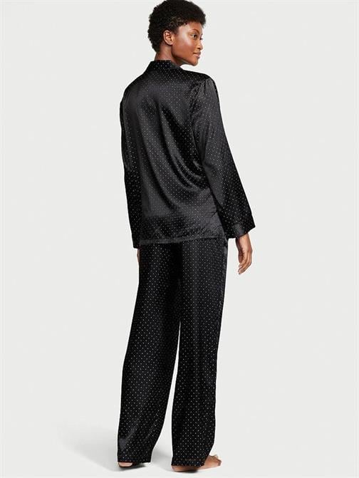 Damla Saten Pijama Takımı