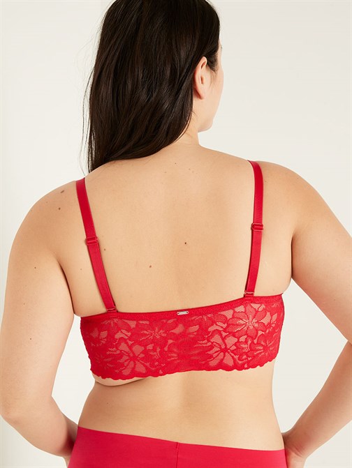 DANTEL BALENSİZ PUSH-UP BRALET