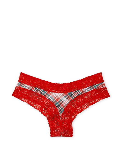 Dantel Detaylı Pamuklu Cheeky Külot