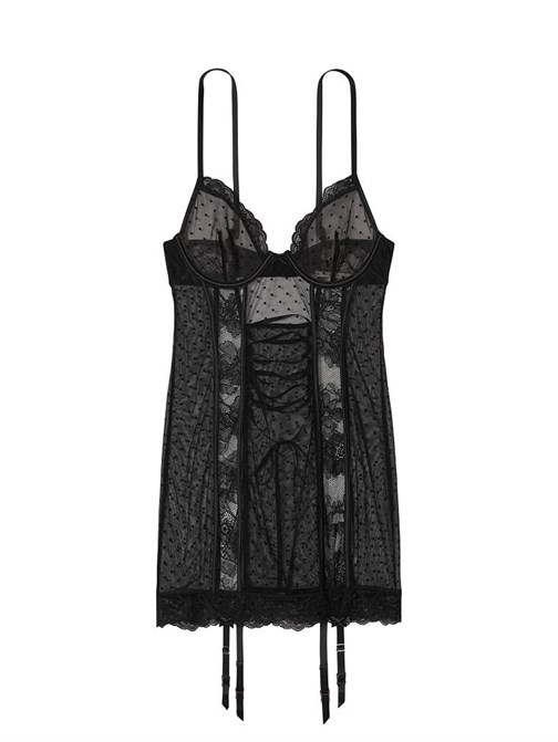 Victorias Secret Dantel Jartiyer Gecelik