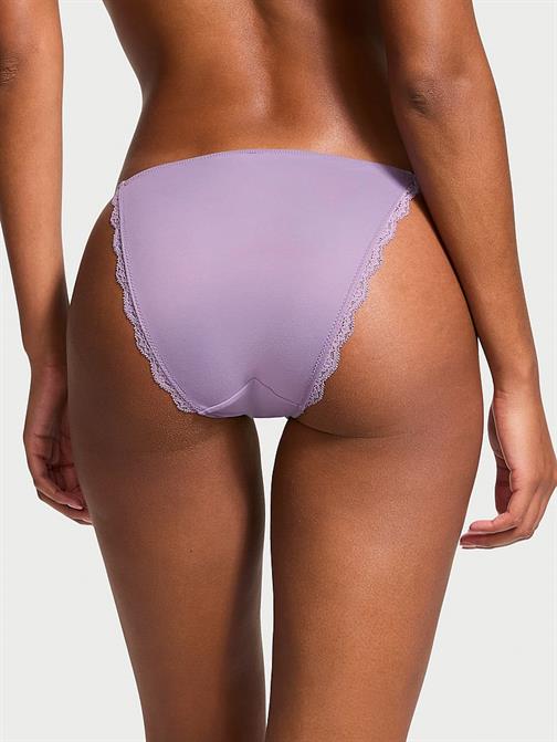 Dantel Kenarlı Ayarlanabilir İpli Bikini Külot
