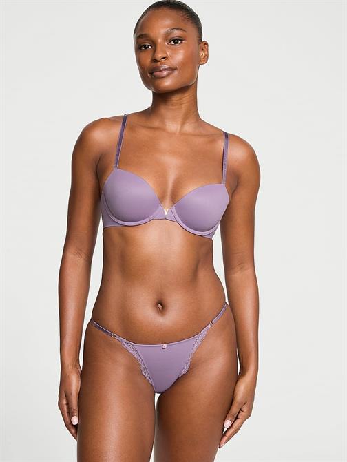 Dantel Kenarlı Ayarlanabilir İpli Bikini Külot