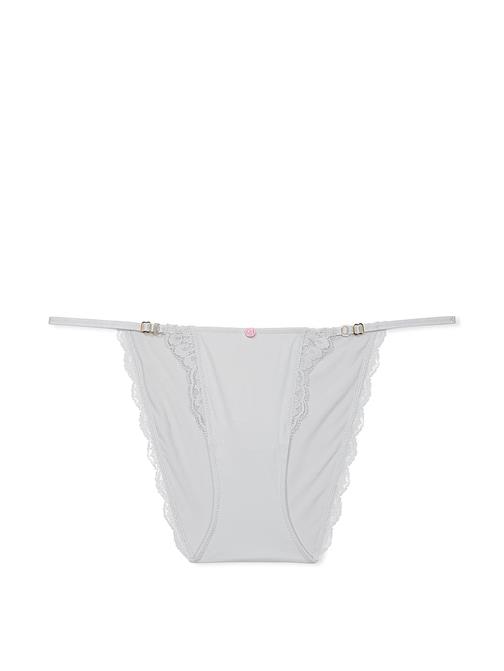 Dantel Kenarlı Ayarlanabilir İpli Bikini Külot