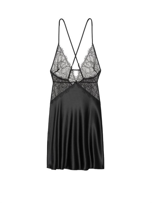 Victorias Secret Dantel Saten Gecelik