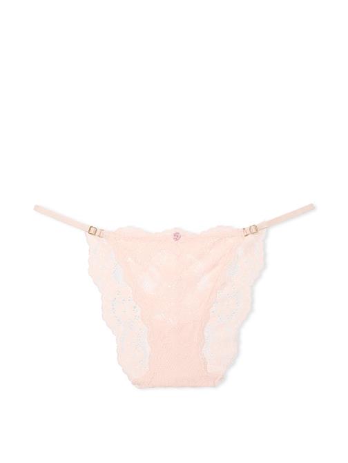 Dantelli Ayarlanabilir Askılı Bikini Külot