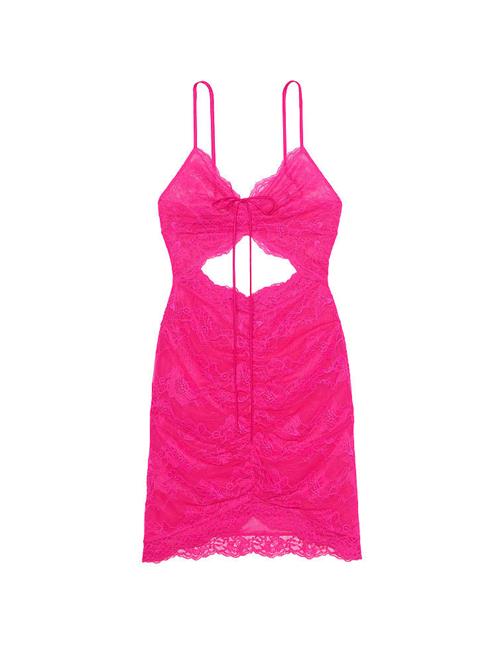 Dantelli Cutout Mini Gecelik