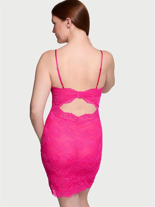 Dantelli Cutout Mini Gecelik