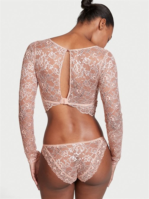 Dream Angels Allure Işıltılı Uzun Kollu Büstiyer