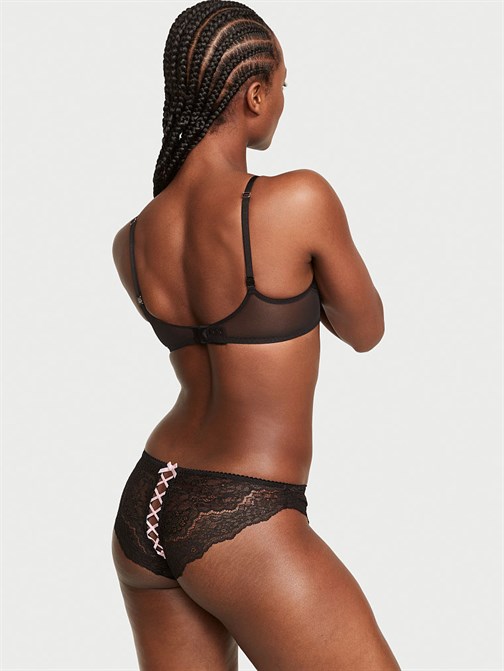 Dream Angels Bağlamalı Transparan Cheekini Külot