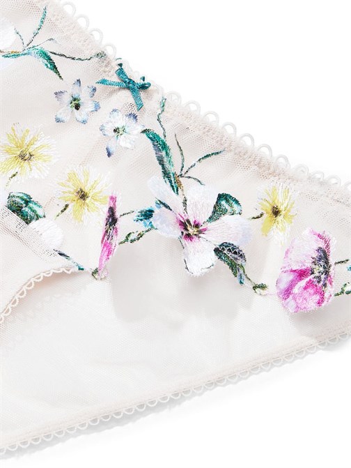 Dream Angels Çiçek Nakışlı Cheekini Külot