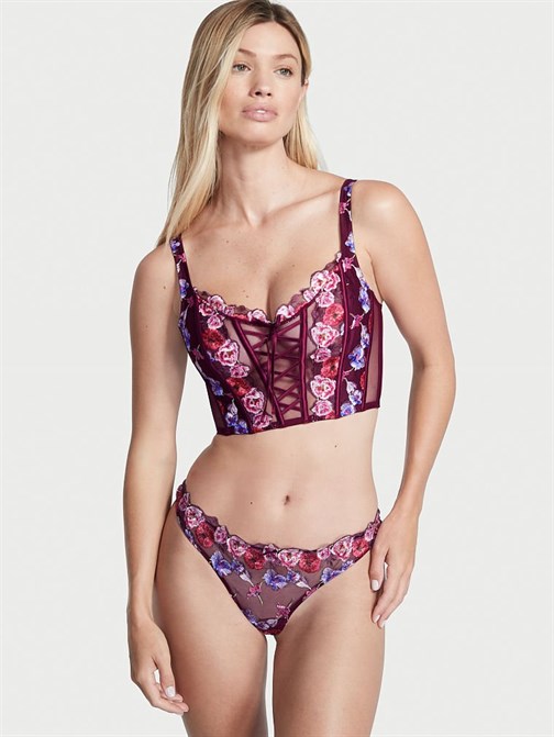 Dream Angels Çiçek Nakışlı Tanga Külot