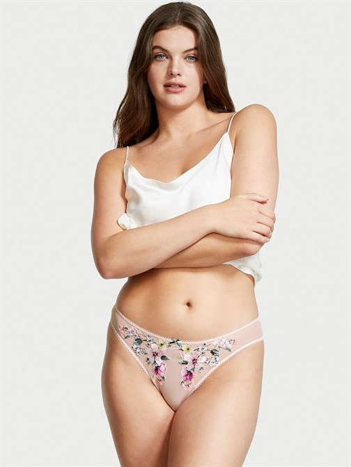 Dream Angels Çiçek Nakışlı Tanga Külot