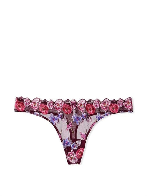 Dream Angels Çiçek Nakışlı Tanga Külot