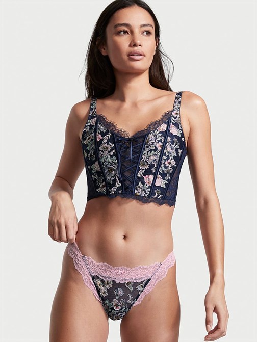 Dream Angels Dantelli Arkası Kurdeleli Cheekini Külot