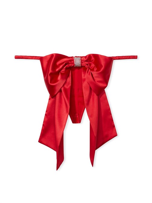 Dream Angels Saten Fiyonklu V-String Külot