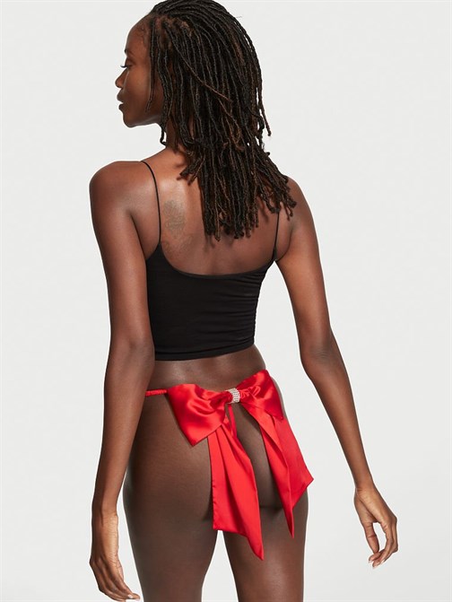 Dream Angels Saten Fiyonklu V-String Külot