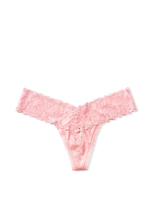 The Lacie Süslü Dantel Tanga Külot