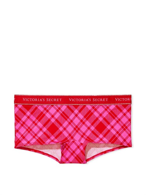 Victorias Secret Esnek Pamuklu Beli Logolu Shortie Külot