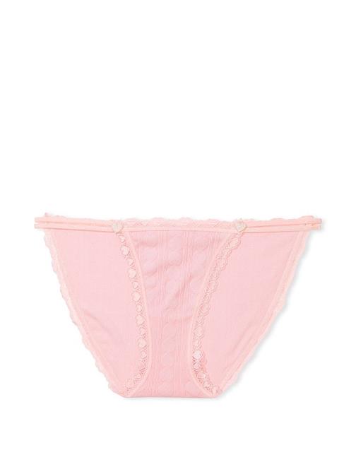 Esnek Pamuklu String Bikini Külot