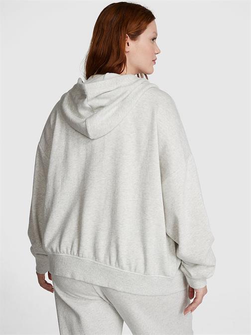 Everyday Fermuarlı Kapüşonlu Rahat Sweatshirt