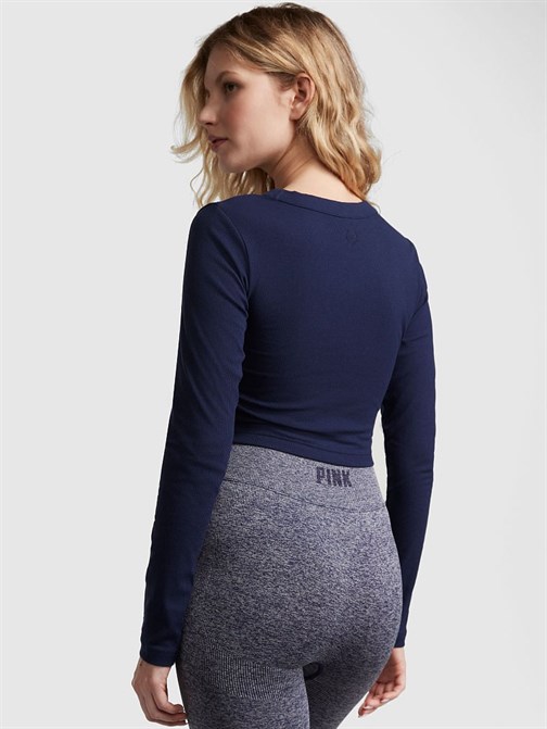 Fitilli Uzun Kollu Crop
