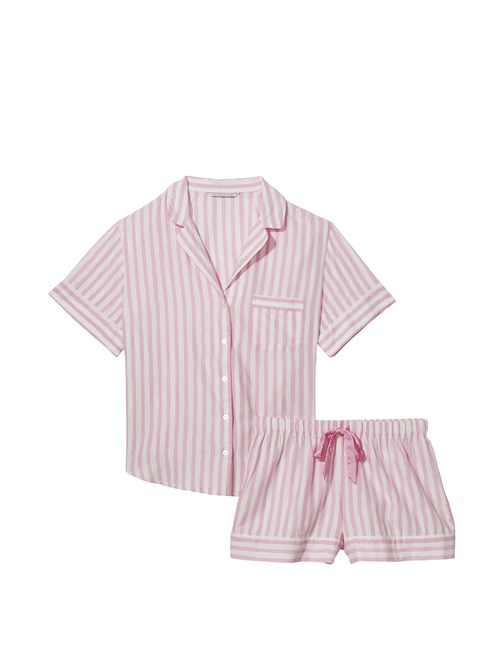 Flanel Kısa Pijama Takımı