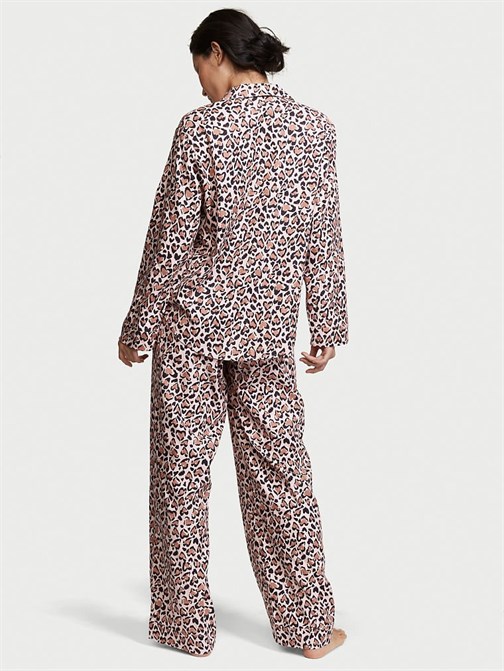Flanel Uzun Pijama Takımı
