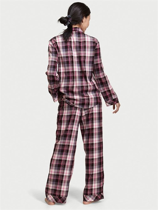 Flanel Uzun Pijama Takımı