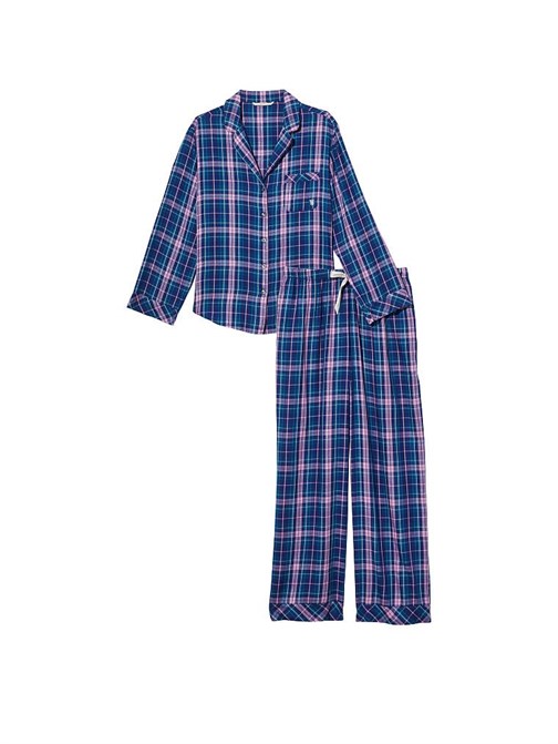 Flanel Uzun Pijama Takımı