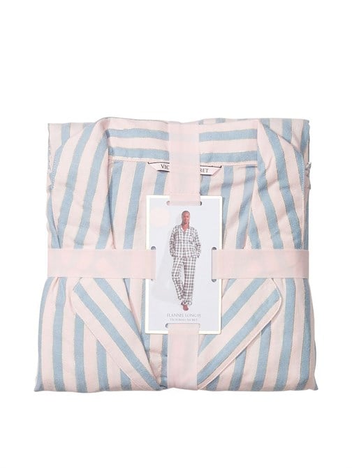 Flannel Uzun Pijama Takımı