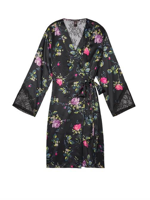 Fransız Dantel Kimono Sabahlık