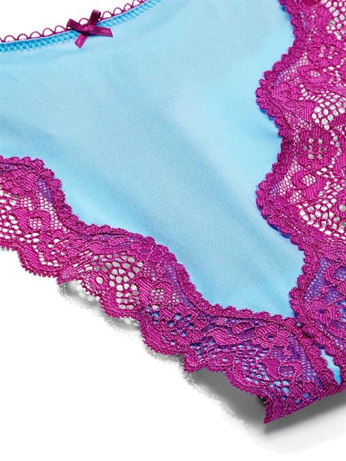 Fun & Flirty Dantelli Derin Bacak Kesimli Scoop Tanga