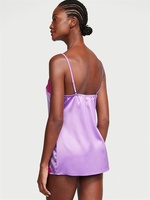 Fun & Flirty Saten Dantelli Mini Gecelik