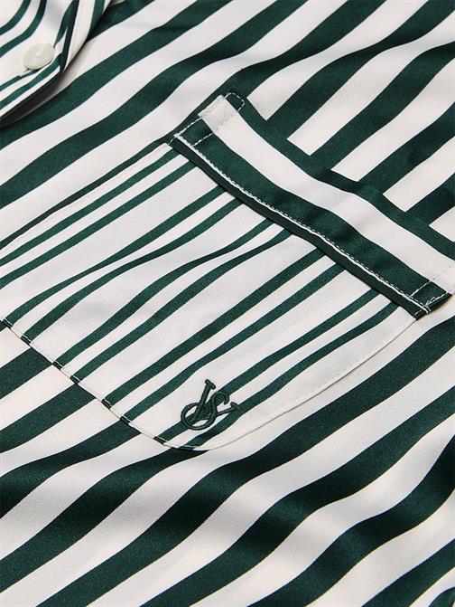 Glazed Saten Şortlu Pijama Takımı
