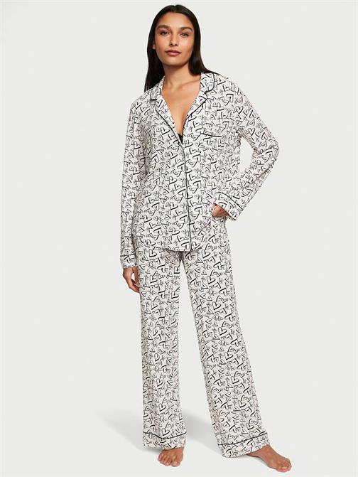 Heavenly by Victoria Süper Yumuşak Modal Uzun Pijama Takımı