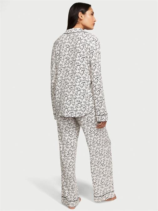 Heavenly by Victoria Süper Yumuşak Modal Uzun Pijama Takımı