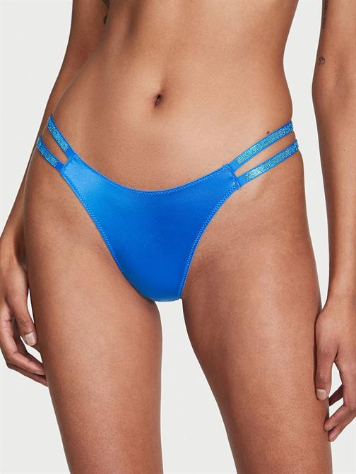 Işıltılı Çift Askılı Smooth Tanga