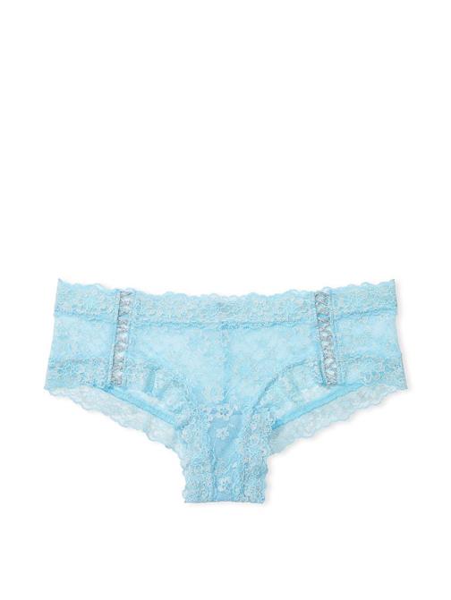 Işıltılı Dantelli Cheeky Külot