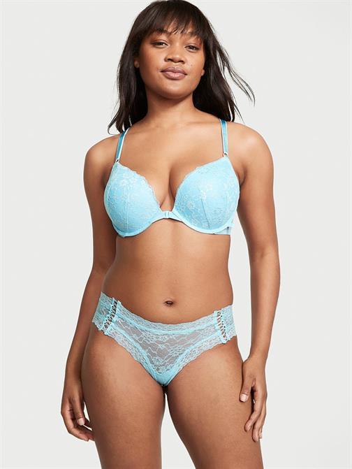 Işıltılı Dantelli Cheeky Külot