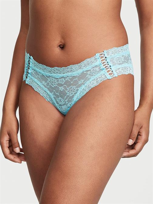 Işıltılı Dantelli Cheeky Külot