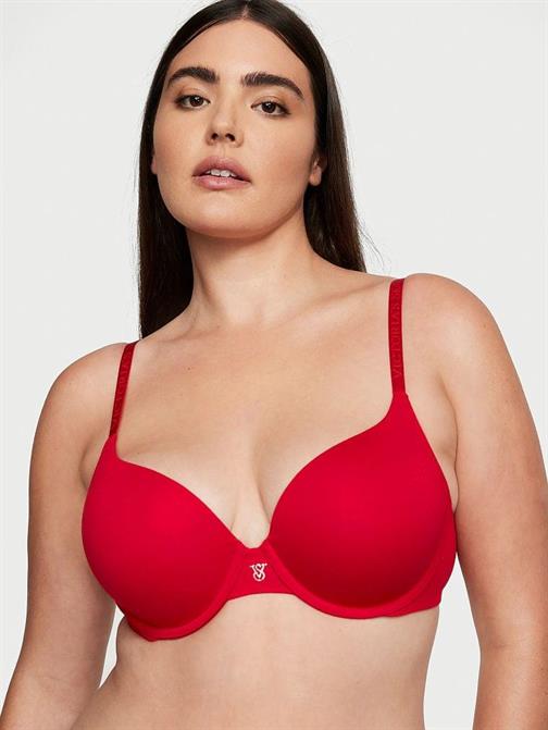 Işıltılı Logolu Pamuklu Perfect Shape Push-Up Sütyen