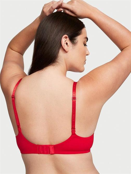 Işıltılı Logolu Pamuklu Perfect Shape Push-Up Sütyen