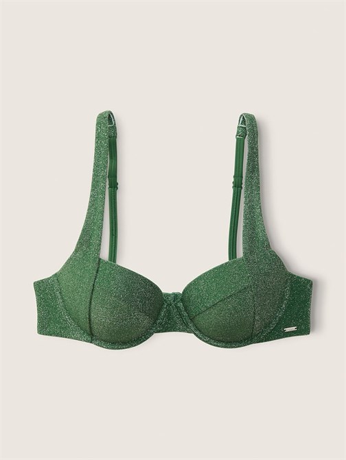 Işıltılı Push-Up Bikini Üstü
