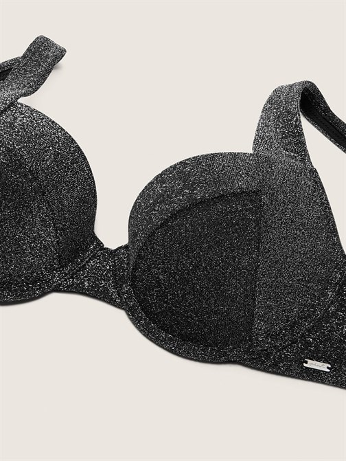 Işıltılı Push-Up Bikini Üstü