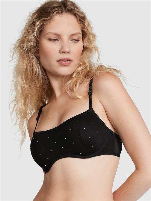 Işıltılı Push-Up Bralet