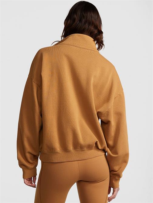 Ivy Fermuarlı Varsity Sweatshirt
