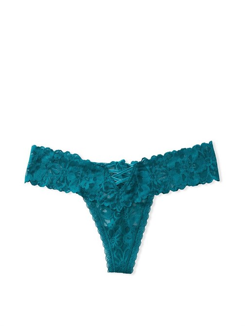 The Lacie Kadife Dantelli Tanga Külot