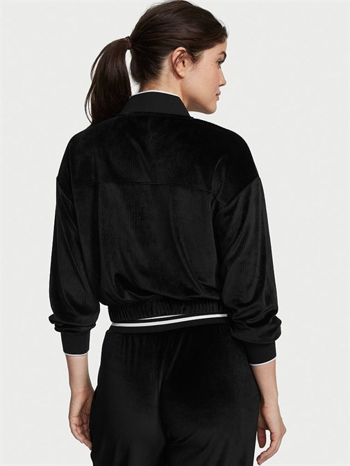Kadife Fitilli Bomber Ceket