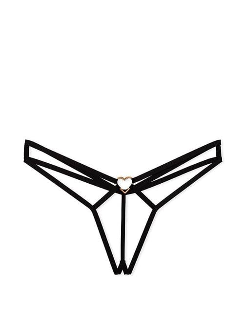 Kalpli Crotchless Strappy V-String Külot