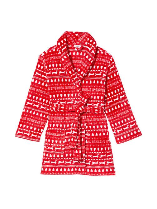 Kısa Cozy Sabahlık